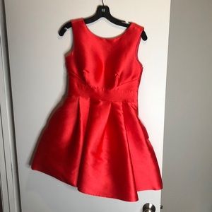 Coral reddish Kate Spade dress